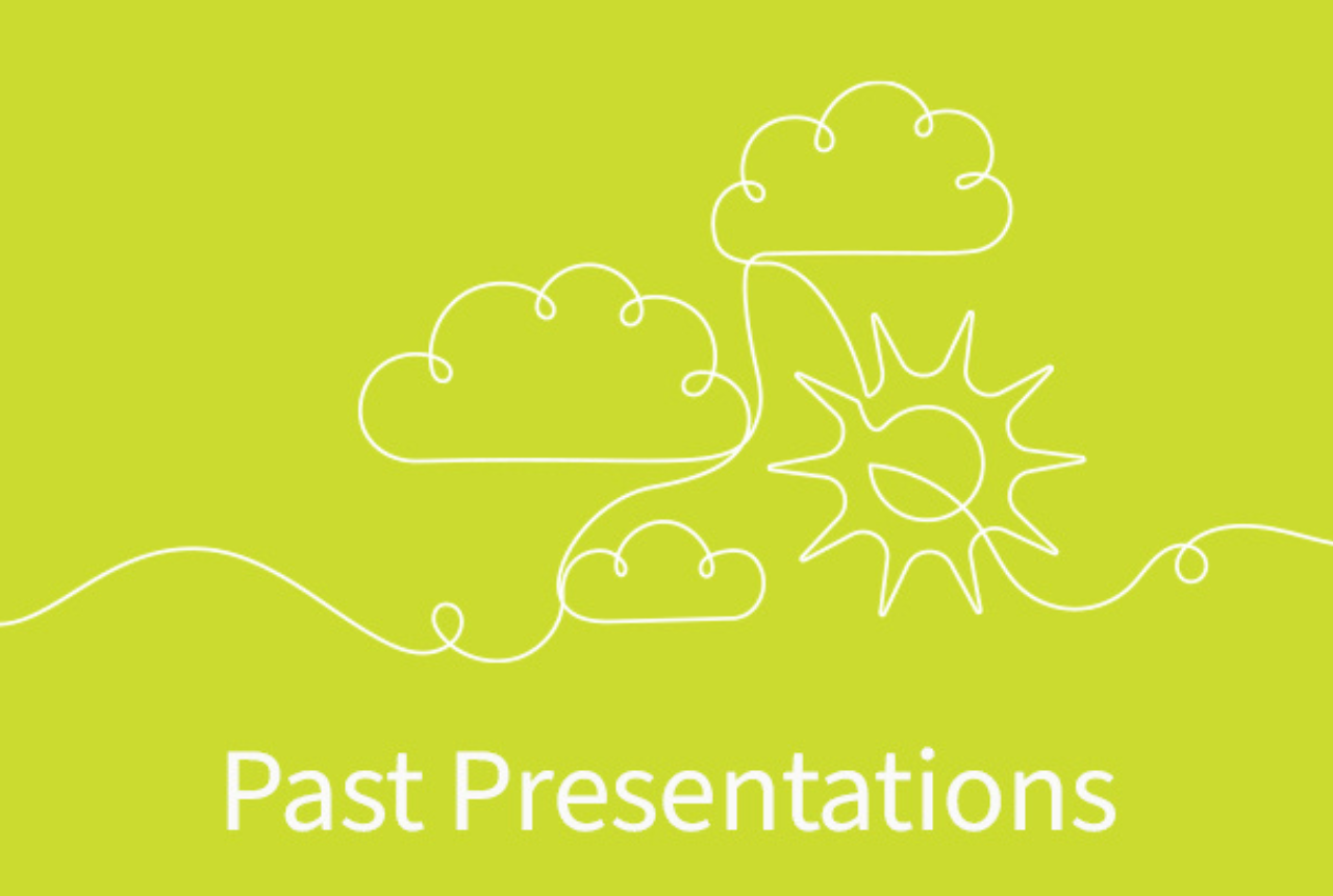 Past presentations