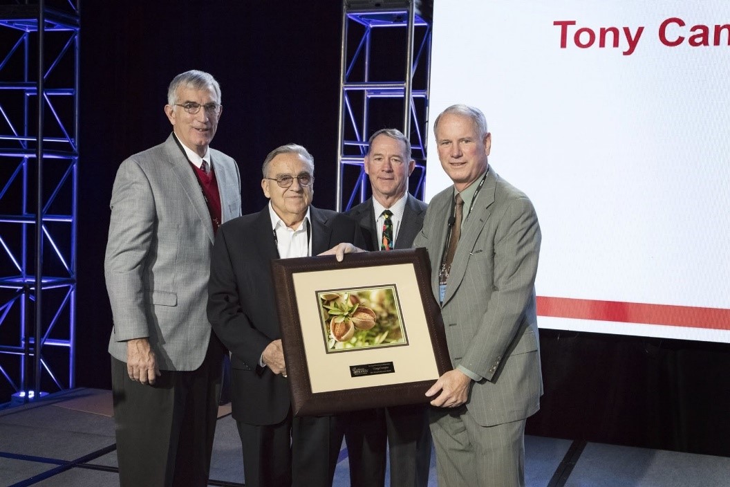 Tony Campos wins 2017 Almond Achievement Award at The Almond Conference